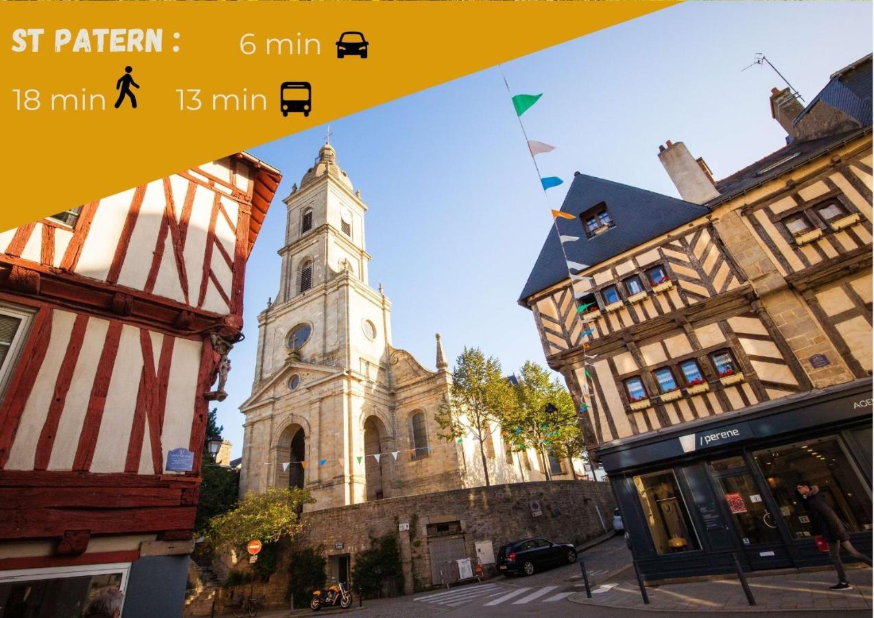 La Pause De Merimee - Jardin - Parking Vannes Exterior photo